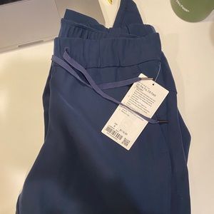 Blue “on the fly” Lululemon Pants